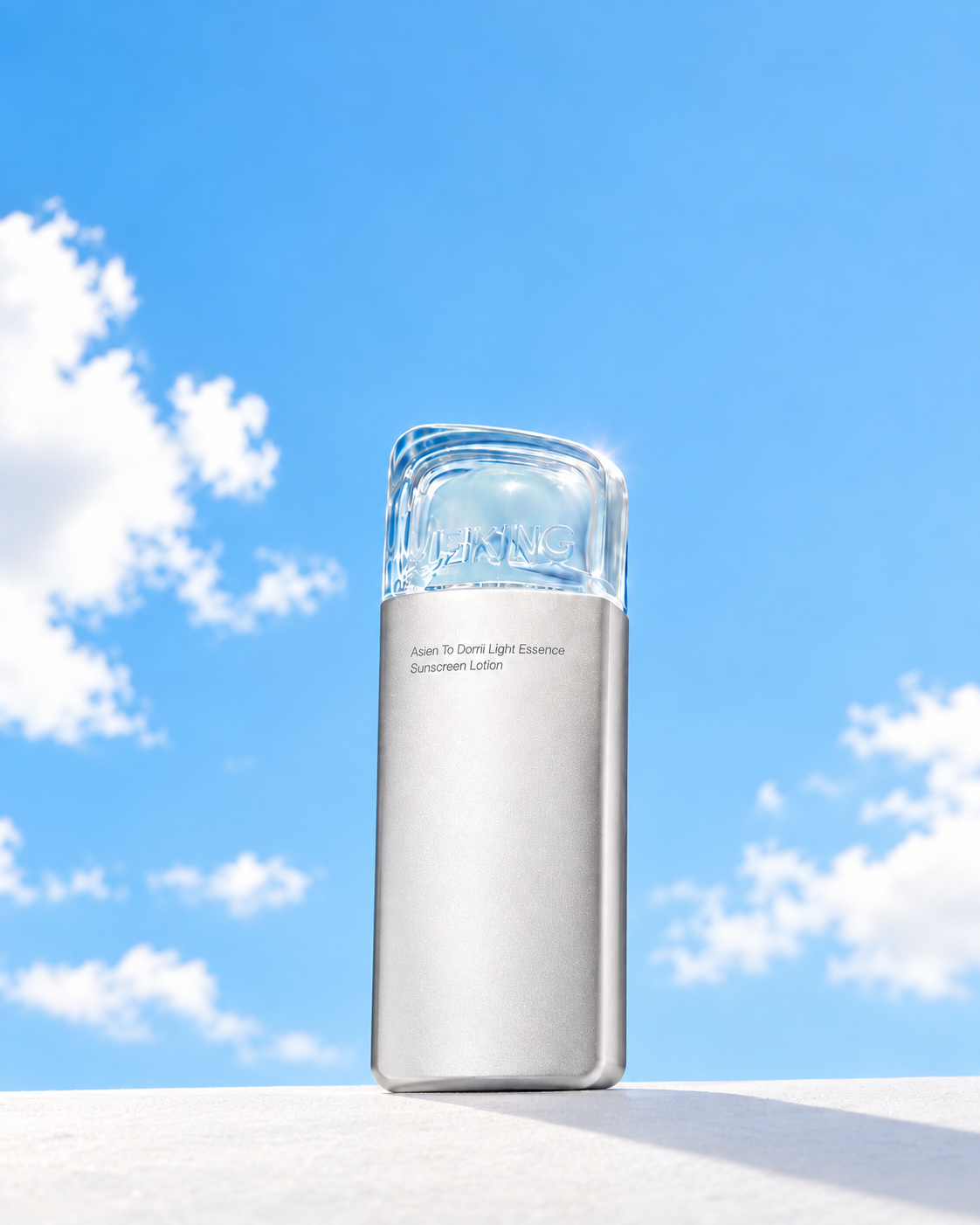完整防晒乳产品展示图